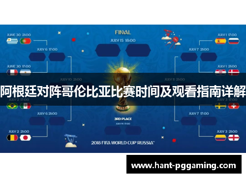 阿根廷对阵哥伦比亚比赛时间及观看指南详解